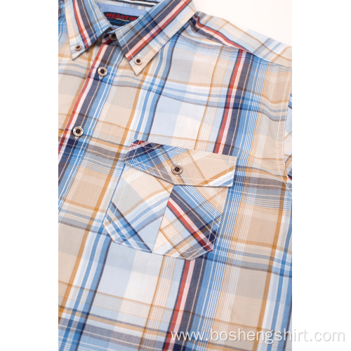 Button Down Beach Hawaiian Short Sleeve Shirt